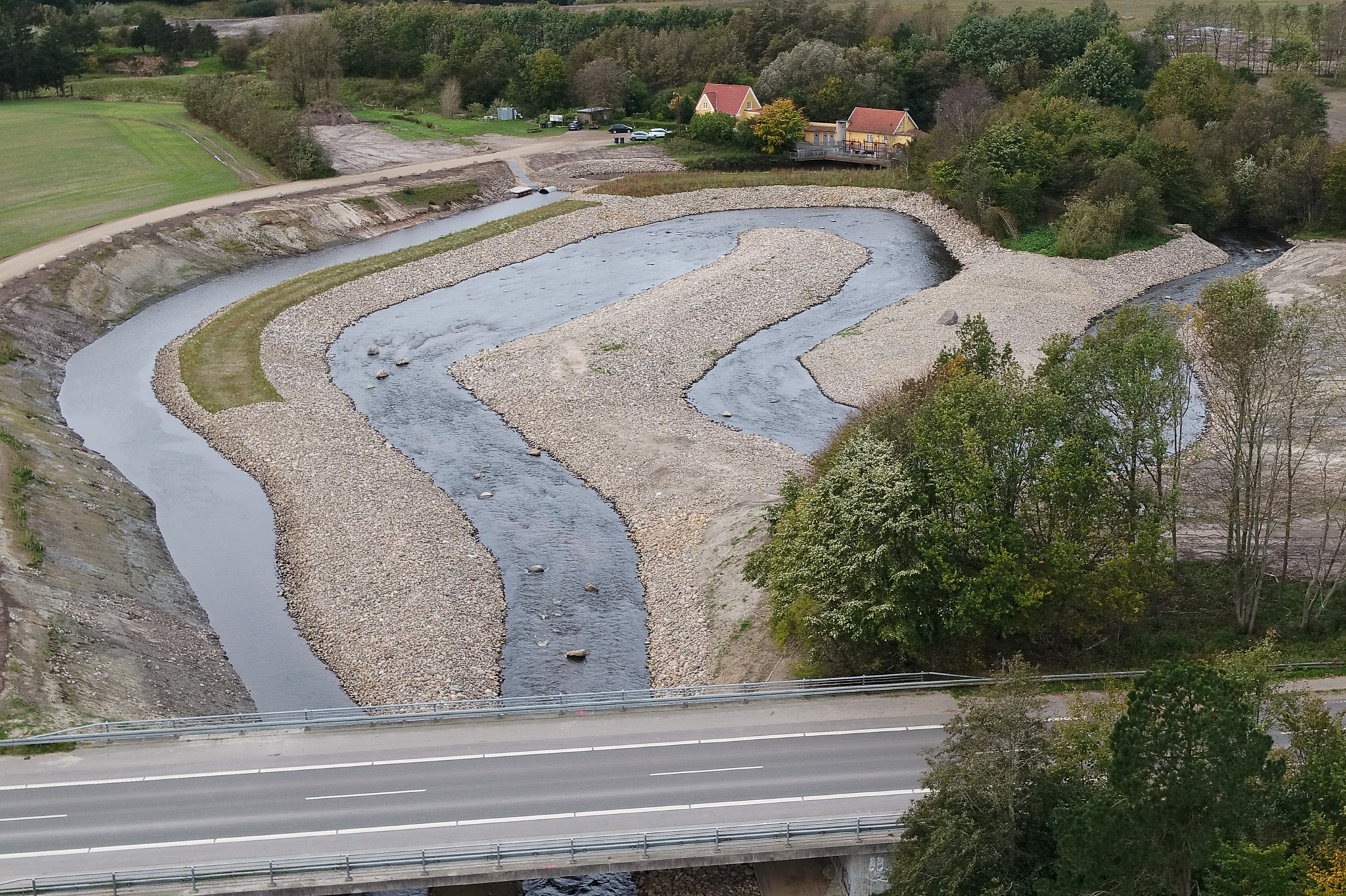 Fjernelse af fisketrappen