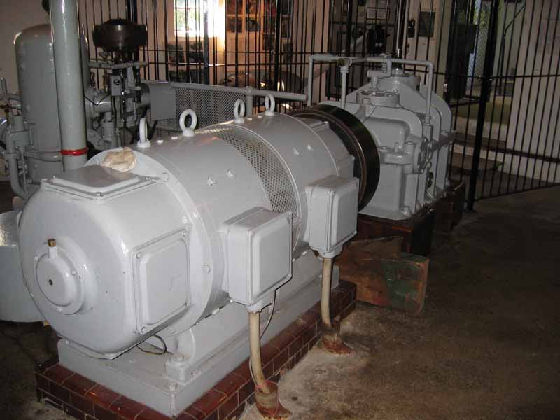 Thomas B. Thrige Dynamo, 2 x 53kW, på Bindslev Gl. Elværk